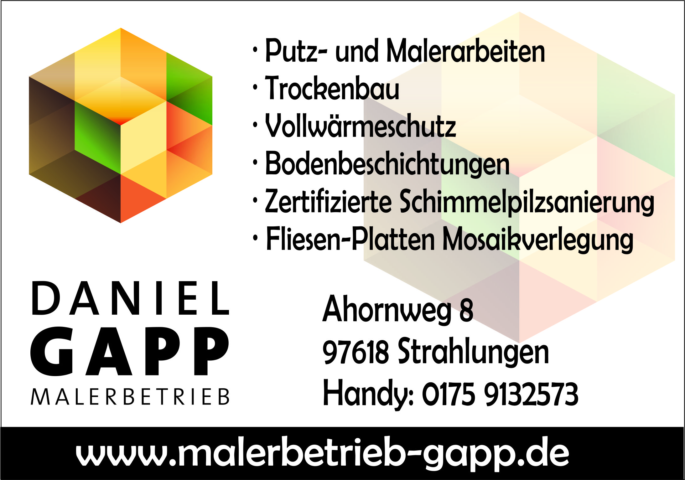 Daniel Gapp Malerbetrieb